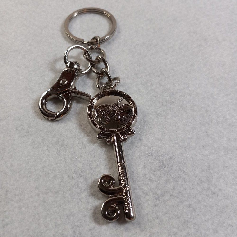 Sienna Ricchi Silver tone Key Chain Cottagecore